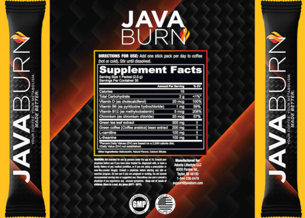 java-burn-ingredients